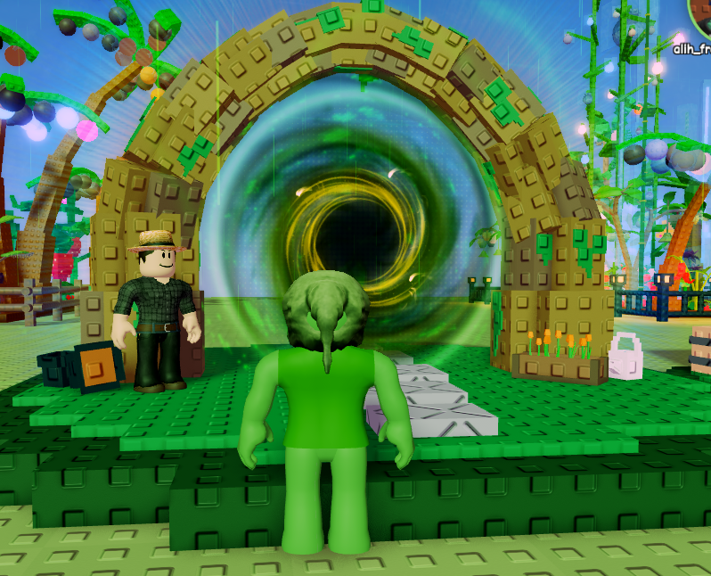 Grow a Garden trade world gate